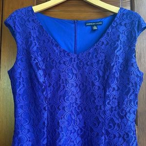 American Living Blue Lace Dress